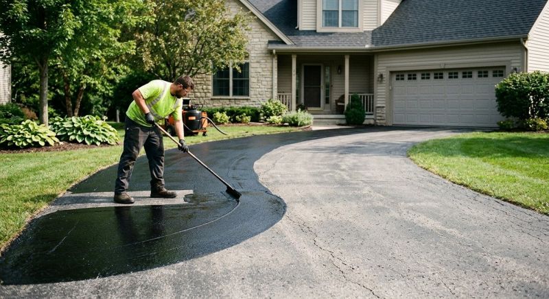 Tar Driveway Sealing in Denver, CO