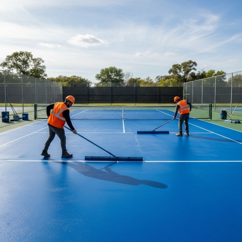 Tennis Court Resurfacing