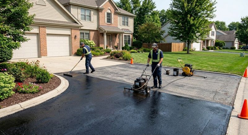 Asphalt Driveway Sealing in Sarasota, FL