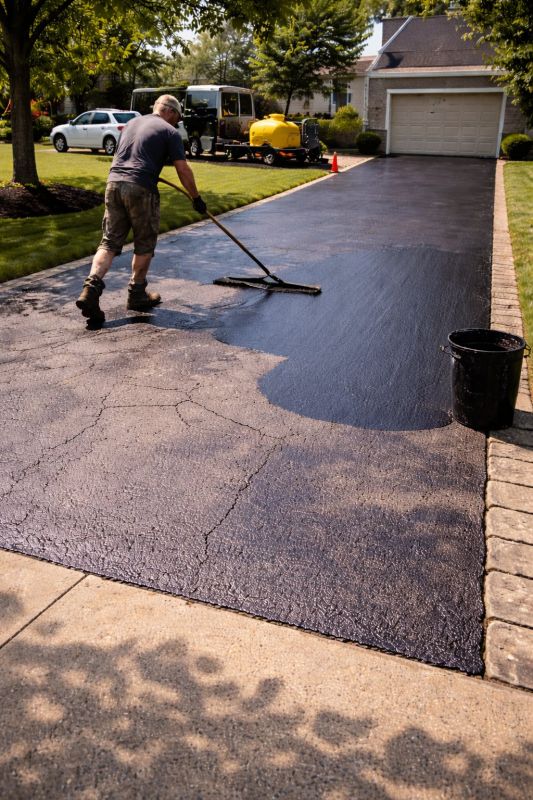Asphalt Driveway Sealing in Denver, CO