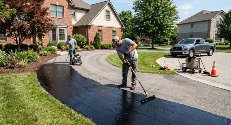 Asphalt Driveway Sealing in Denver, CO