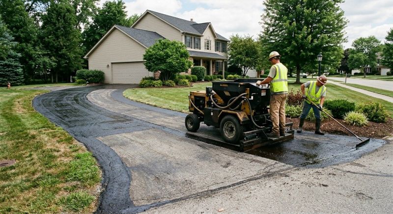 Asphalt Slurry Sealing in Denver, CO